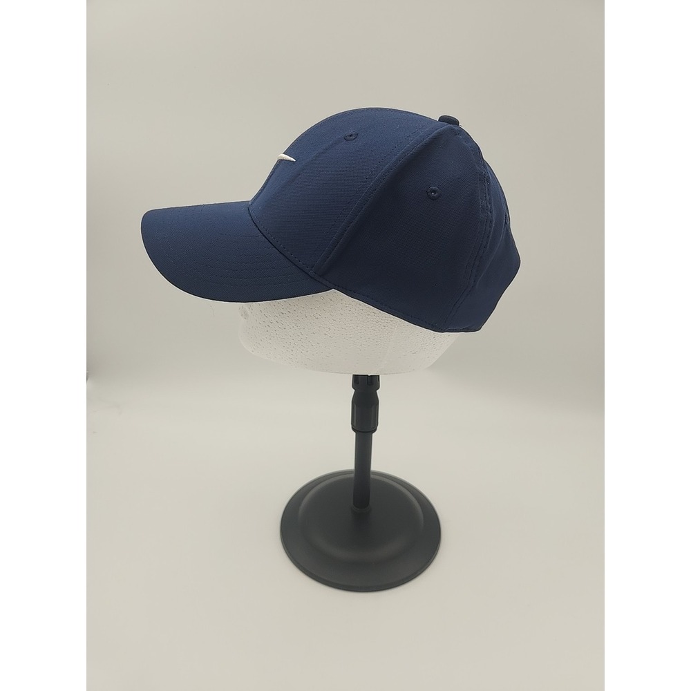 NIKE CLUB CAP Golf Hat Dri-Fit Adult S/M SNAPBACK‎ Blue/White - Picture 3 of 10